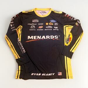 Ryan Blaney Menards NASCAR Team Penske Long Sleeve Shirt M Menards